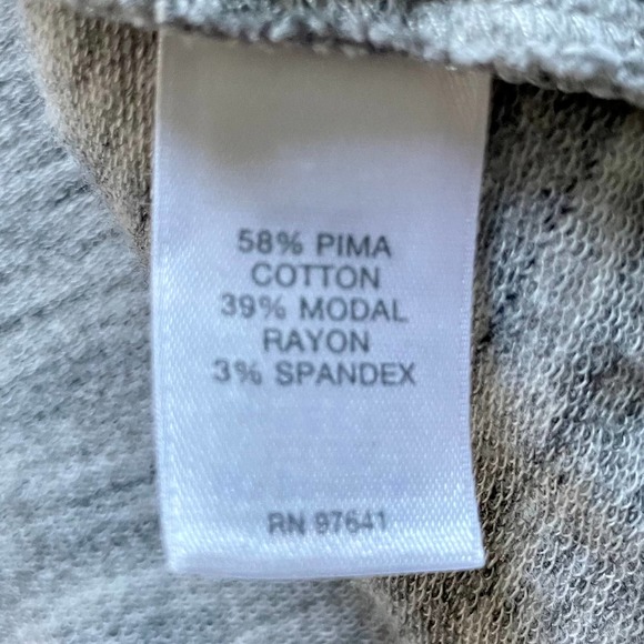 Pure Jill Gray Open Front Water-fall Knit Cardigan Size S - Picture 10 of 12